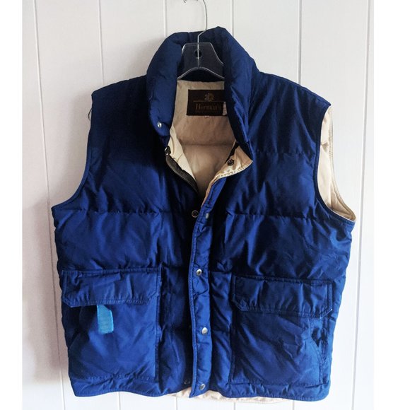 Herman's Other - Herman's Goose Down Puffer Vintage Vest sz L